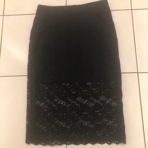 Zara lace skirt